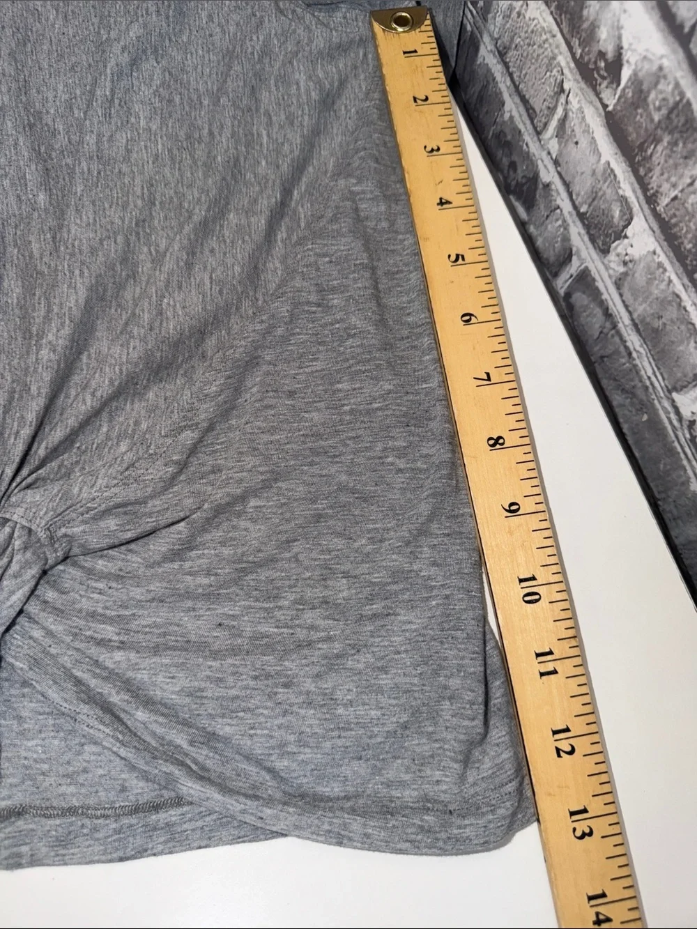 Lululemon Twist-Front Short Sleeve Top - Gray